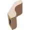 Ekena Millwork 5-inch W x 8-inch D x 8-inch H Stanfield Rough Cedar Woodgrain TimberThane Knee Brace, Primed BRCUR05X08X08STARCPR - alternate 3